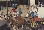 Wagon Strolling Through Parade