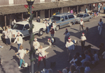 Pet Owners At Christmas Parade