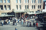 Crowd at the Stockyards Hotel