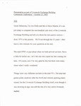 Livestock Exchange Building Centennial Celebration Transcript