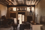 Interior construction of the Lone Star Chili Parlor