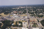 Aerial photograph of a town in North Main Street