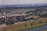 Aerial photograph of the Fort Worth Stockyards