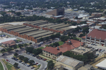 Aerial photograph of the Fort Worth Live Stock Exchange Building