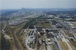 Aerial photograph of a factory