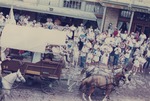White Wagon in the Texas Sesquicentennial Wagon Train