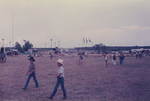People at the Texas Sesquicentennial Wagon Train