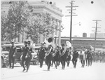 Fort Worth Police Band and Dallas National Guard in parade