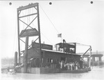 Dredging project on the Trinity River