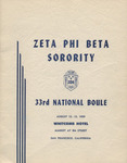 Beta Boule Program by Zeta Phi Beta Sorority Incorporated