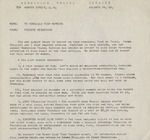 Henderson Travel Service Memo by Henderson Travel Service