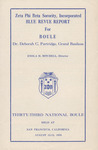 Blue Revue Report by Zeta Phi Beta Sorority Incorporated
