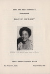 Boule Report by Mildred Cater Boone