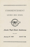 Commencement Exercises Pamphlet