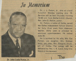 Death Report Newspaper Clipping