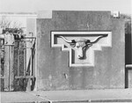 West Lancaster Ave. Bridge Longhorn Decoration by Donald M. Cohen