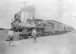 Texas & Pacific train in Arlington, Texas