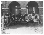 Students and teacher at South Side School