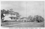 Residence section curb, Texas