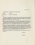 Letter from Kenneth L. Whitt to Duncan Robinson and Paul Blackney by Kenneth L. Whitt