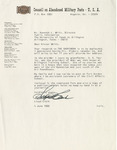 Correspondence between Kenneth L. Whitt and Major Lloyd Clark by Lloyd Clark and Kenneth L. Whitt