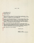 Correspondence between Mrs. Steva Harris and Kenneth L. Whitt by Kenneth L. Whitt