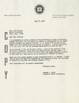 Letter from Kenneth L. Whitt to Enid Markham by Kenneth L. Whitt
