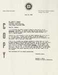 Letter from Kenneth L. Whitt to Dr. Lewis P. Simpson by Kenneth L. Whitt
