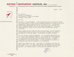 Letter from Ben Cook to Kenneth L. Whitt by Ben Cook