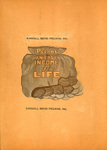 Scrapbook page, illustration: "Pecans, An Easy Income for Life"