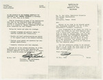 Correspondence between Lloyd C. Clark and Ann Abbe