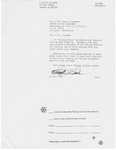 Letter from Lloyd C. Clark to "Dr. and Mrs. Ryan C. Amacher" by Llyod C. Clark
