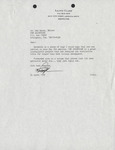 Letter to Mr. Raney by Lloyd C. Clark