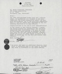 Letter to Brent by Lloyd C. Clark