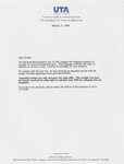 Letter to Donor