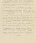 Letter to Dorothy