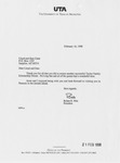 Letter to Lloyd and Jean