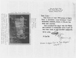 Letter to Inez by Lloyd C. Clark