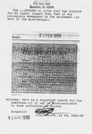 Memorandum by Lloyd C. Clark
