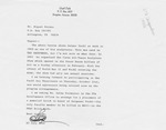 Letter to Miguel