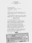 Letter and Check