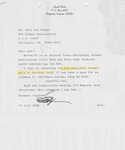 Letter and Flier by Lloyd C. Clark