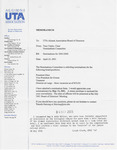 Memorandum by Tom Clarke