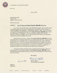 Letter and List by Mark D. Martin