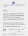 Letter to Lloyd and Jean