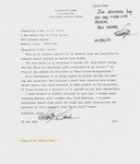 Letter by Lloyd C. Clark