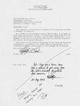Letter by Lloyd C. Clark