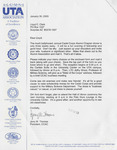 Letter and Flier
