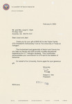 Letter to Lloyd and Jean