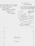 Letter to Anne and Bob